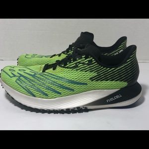 New Balance FuelCell RC Elite Lime Green Running Shoes Mens Size 11- MRCELYB